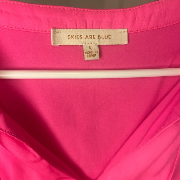 Hot Pink Tiered Maxi - Picture 4 of 4